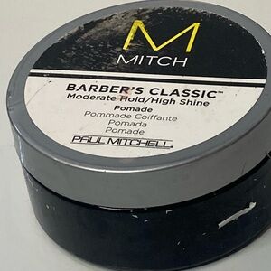 Paul Mitchell Mitch Barber's Classic Moderate Hold/High Shine Pomade 3oz NEW Men